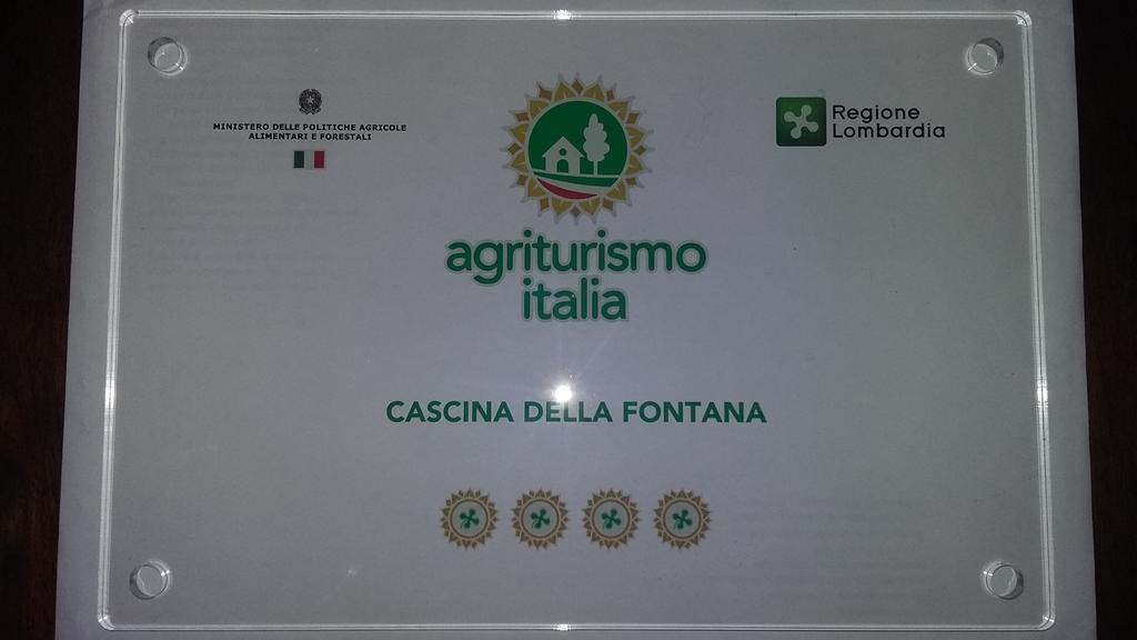 Agriturismo Cascina Della Fontana Лоди Экстерьер фото